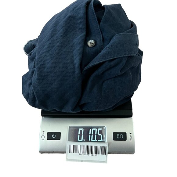 Nike Golf Dri Fit Mens Polo Shirt Blue XL Collared Short Sleeve Lined - Picture 9 of 9